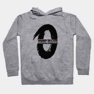 nickname O Black Hoodie